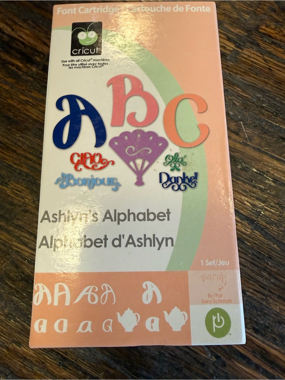 Cricut Expression Ashlyn's Alphabet Font Cartridge Art Cards Signs Creative